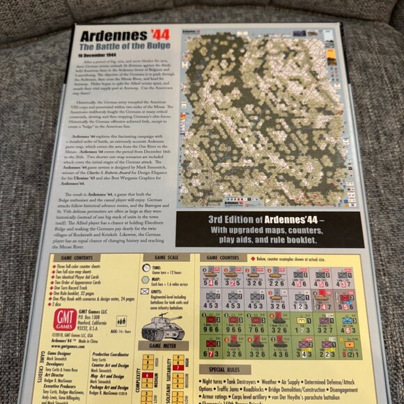Ardennes '44: The Battle of the Bulge (opened, unpunched) GMT Games - Picture 6 of 15